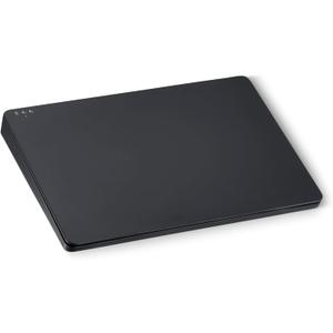 Amazon Basics Multi-Touch Trackpad with Dual Device Control, Wireless Touchpad for Windows PC, Rechargeable, 6.4-inch, Black