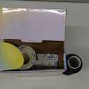 Simthread 2 Bobbin Thread for Sewing and Embroidery Machine 1 Black and 1 White 5500 Yards Each - 60WT Polyester Bobbin Fill Thread Bottom Threads