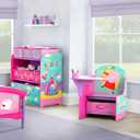 Delta Children - Peppa Pig Chair Desk with Storage Bin - Greenguard Gold Certified, Pink