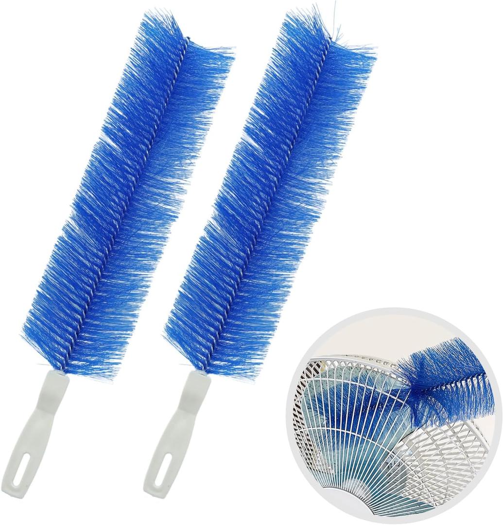 4 x Fan Brush, CN1ST Fan Cleaning Brush Reusable Removes Dirt from Fans, Air Conditioning, Home, Car Vents Curtain and More