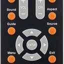 V2-GR Replace Remote Control fit for oCosmo E32 CE3200V XVN020 E32 CE3200V-WX2201P71 E32 CE3200V-XVN020 TV DVD Combo and Sound Bar