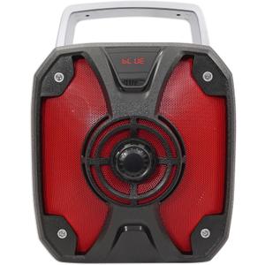 Rockville ROCKBOX 6.5" 100W Portable Bluetooth Speaker, 6000mAh Battery, USB/SD/AUX/FM/Mic Input, 24hr Playtime, for Parties, Karaoke, and Outdoor Events