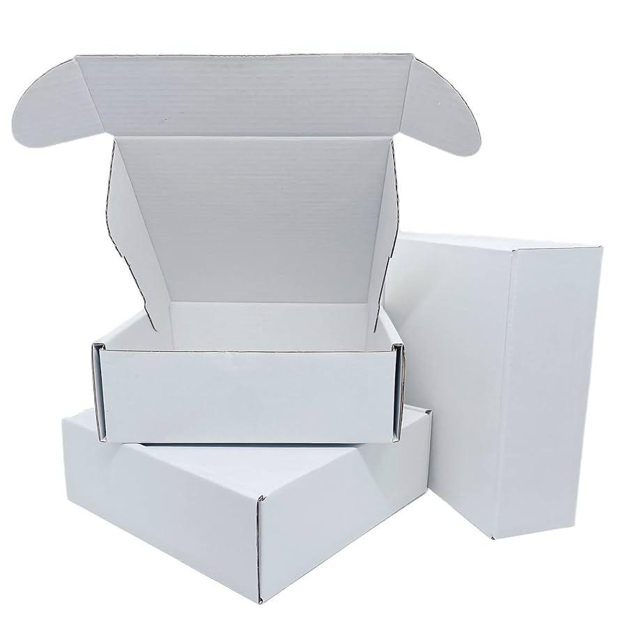 White Boxes, 50 Piece, Size 27×6 in. Height 2.5 in