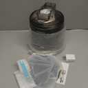 Automatic Cat Feeder for 3 Cats, 6L/25 Cup Cat Food Dispenser with Strong Anti-Jam System, Dual-Effect Desiccant, Smart WiFi App Control Pet Feeder, Automatic Dog Feeder, Gifts for Christmas (Black)