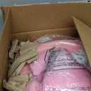 Unittype 18 Sets Cowboy Hats and Bandanas Bulk Kids Western Cowboy Costume Accessories Kids Party Supplies (Pink)