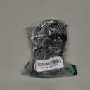 CTM Boys' Leather 3/4 Inch Adjustable Braided Dress Belt (X-Large, Black)