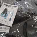 ZEEPORTE Mask Fin Snorkel Set, Travel Size Snorkeling Gear for Adults with Panoramic View Anti-Fog Mask, Trek Fins, Dry Top Snorkel and Gear Bag for Swimming Training, Snorkeling Kit Diving Packages (Small-Medium, Grey)