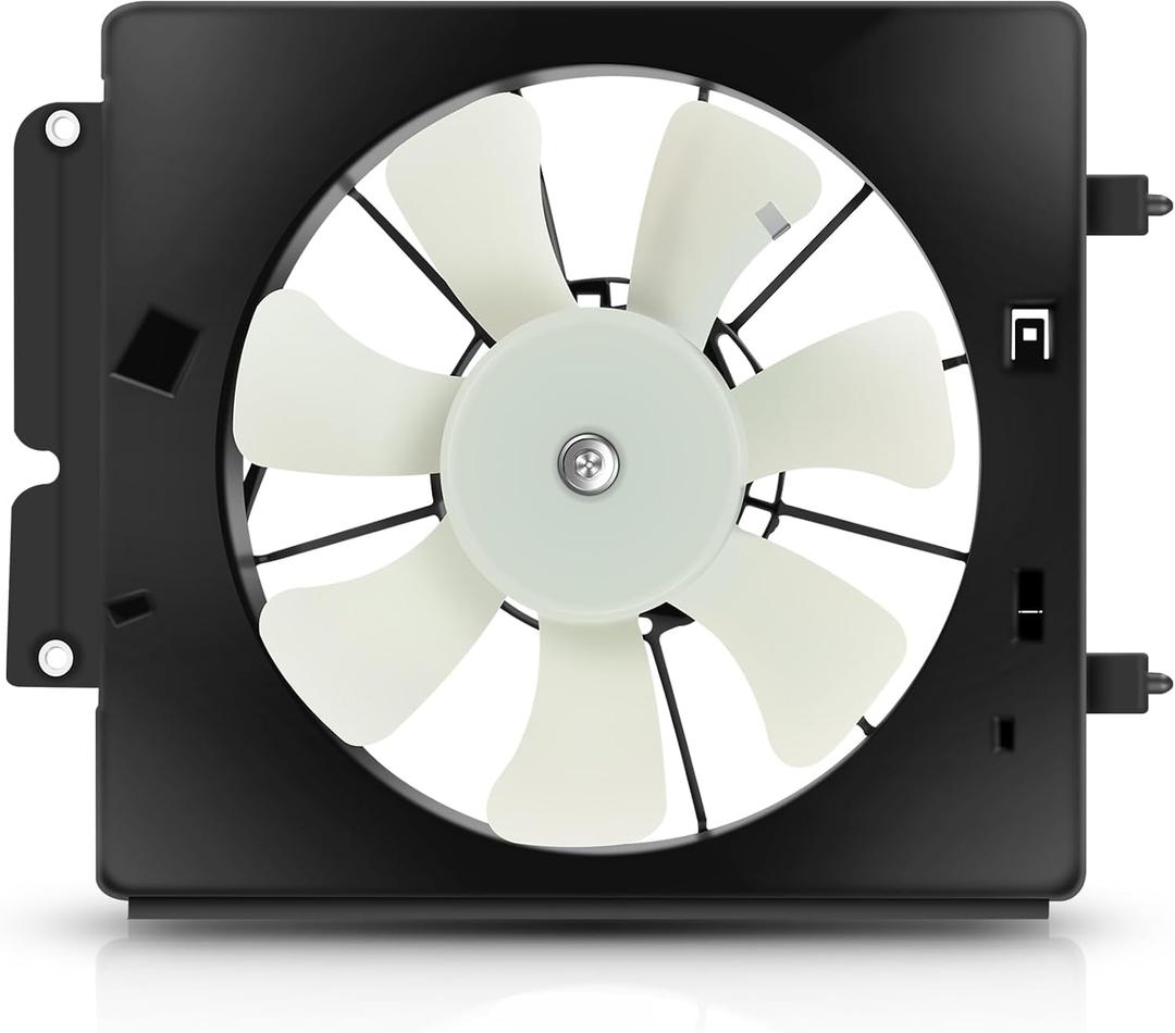SCITOO Cooling Fan Assembly Compatible with 2002-2006 for Honda CR-V 2.4L2003-2006 for Honda for Element 2.4L