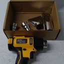 Cordless Heat Gun,350W 572-1022(300-550) Fast Heating,Hot Air Gun for DEWALT 20v Battery,5 Nozzles for Tube Bending, Shrinking PVC, Stripping Paint(Tool Only No Battery)