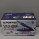 UltraChop All-In-1, 12 Blade Heavy Duty Vegetable Chopper, Food Chopper Container, Spiralizer, Mandoline Slicer Onion Mincer, French Fry And Salad Cutter, Home Essentials & Kitchen Gadgets, Blue