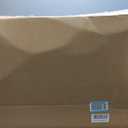 Shintenchi Bar Stools Set of 2 Modern Swivel Bar Chairs, Counter Height Faux Leather Metal Barstools, Upholstered Island Chairs with Back and Footrest, Beige