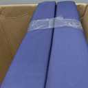 Outdoor Chair Cushions Set of 2, 19x19x3 Inch Waterproof & Fade Resistant Patio Furniture Seat Cushions with Ties, Square Outdoor Dining Chair Cushions for Lawn, Garden, Deck & Yard, Navy Blue