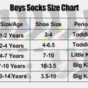 18 Pairs Boys Socks Kids Crew Dress Socks School Uniform for Children (1-14 Years)