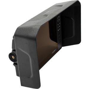 BerleyPro Lowrance Fish Finder Visor  Sun Cover & Glare Reduction  Fits HDS Live/PRO, Elite FS, Hook Reveal, Eagle Series  CNC Machined ASA Plastic (16)