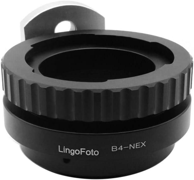 B4-NEX Lens Adapter Ring for B4 2/3" Mount Lens for NEX E-Mount Camera Metal Dual Purpose Adapter Ring Manual Focus