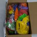 RUBFAC 189pcs Rainbow Balloon Garland Arch Kit, 7 Assorted Colors 5/12/18 Inch Latex Balloons for Birthday Party Baby Shower Wedding Anniversary Decoration