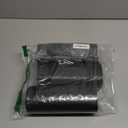 15-18 Gallon Black Trash Bags with Drawstring (102 Count) Fit 14, 16, 20 Gal High Density Large Garbage Bags, Strong Plastic Trash Can Liners for Kitchen Lawn Commercial