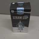 GROSMIMI Spill Proof no Spill Magic Sippy Cup with Straw with Handle for Baby and Toddlers, Customizable, PPSU, BPA Free 10 oz Blue