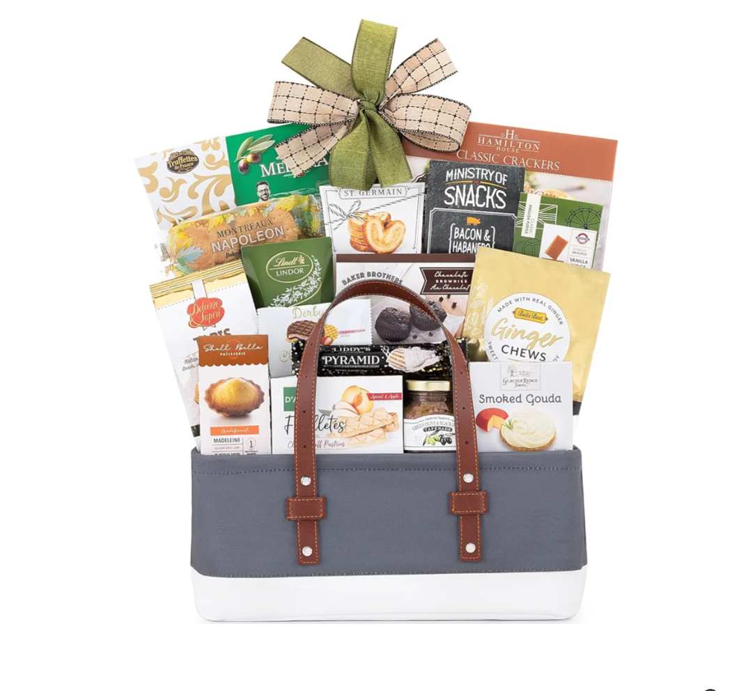 Country Gift Baskets The Connoisseur Gourmet Gift Basket Food Gift Basket for Families College Students Appreciation Thank You Congratulations Get Well Soon Care Package, 2025-Jun-18