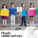 DoubleFill 2 Pack Acrylic Suggestion Donation Box with Lock and Key 11x 8.25x 8.25 Inches Offering Raffle Box with Stand Slot for Office Charity Church Collection (Clear,Sliver Stand)