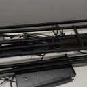 Farmhouse Rectangle Chandeliers for Dining Rooms, Kitchen Fixture Lights Pendant Lights Kitchen Island Black 6-Light Industrial Pendant Lighting for Kitchen Island