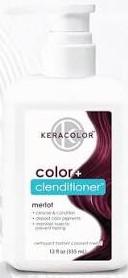 Keracolor Color + Clenditioner 3-in-1 Color-Depositing Conditioner, Gently Cleanses & Conditions, Semi-Permanent Hair Color, 23 Shades, 12 Fl Oz