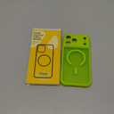 Magnetic for iPhone 17 Pro Max Case, [Compatible with Magsafe] [Full Camera Protection] Translucent Matte Military Grade Shockproof with Anti-Fingerprint Phone Cover 2025, Fluorescent Green