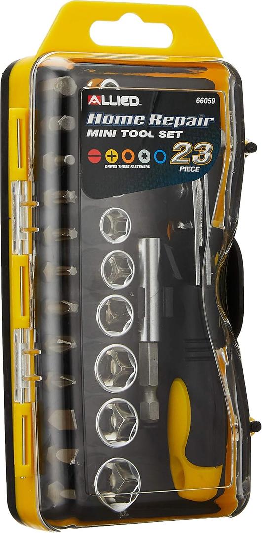 Allied Tools 66059 Mini Tool Set, 23-Piece