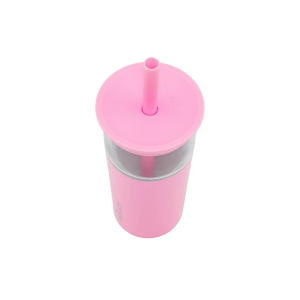 Reduce® Aspen Vacuum Insulated Stainless Steel Glass Tumbler with Lid and Straw, 20 oz