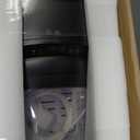 Iceman Countertop Nugget Ice Maker  Pebble Ice Machine, Soft Chewable Pellets in 20 Min, 26Lbs/24H, 3lb. Capacity, Waterline-Compatible, Self-Cleaning, Stainless-Steel + Scoop