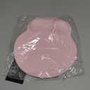 Mouse Pad with Wrist Rest, Ergonomic Mouse Pads for Desk, Office Non-Slip Mousepad with Gel Wrist Support(Light Pink, 10.6''L x 9''W)