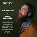 Sony WH-1000XM6 The Best Noise Canceling Wireless Headphones, HD NC Processor QN3, 12 Microphones, Adaptive NC Optimizer, Mastered by Engineers, Studio-Quality, 30-Hour Battery, Black