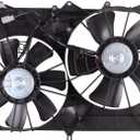 TYG Radiator Cooling Fan Assembly Fit for 2006-2013 Suzuki Grand Vitara 2.4L/2.7L/3.2L | 2-Pin | 17120-65J00 SZ3115107 621-509