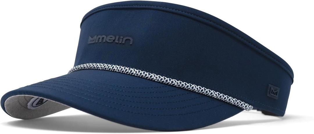 melin Coast Hydro, Mens Sun Visor, Sun Hats for Women & Men, Water-Resistant, Golf, Running, Workout, or Beach Hat (M)