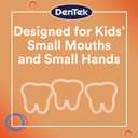 DenTek Fun Flossers  Kids Floss Picks with Wild Fruit Flavor, 75 Count, Pack of 3
