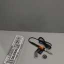 60W Adjustable Temperature Soldering Iron Kit - 9-in-1 With 5 Tips, Solder Wire Stand for Soldering and Repair (Orange)