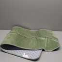 Foam Bath Mat Non Slip Absorbent Super Cozy Velvet Bathroom Rug Carpet (15 inches X 46 inches, Lime)