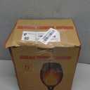 IkeeRuic Solar Lights Outdoor, Solar Torch Light with Flickering Flame for Halloween Decor, Solar Garden Lights, Waterproof Outdoor Lighting, Flame Torches for Outside Patio Pathway Yard Decorations (6Pack, Orange)