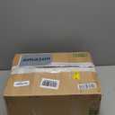 Fumete 6 Pieces Velvet Stanchion Rope Bulk 6.5 Feet Crowd Control Barriers Safety Velvet Rope with Polished Gold Hooks for Party Openings, Not Include Stanchion Post(White)