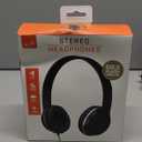 GPX IAH57B Wired Headphones Padded 3-d Accs Swivel Earcups/adjustable Headband