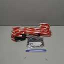 Christmas Decorations Outdoor, 10 Pcs Candy Cane Lights, 21'' Solar Pathway Lights with 8 Lighting Modes, Waterproof Garden Lights for Christmas Patio Yard Walkway Decorations (White)