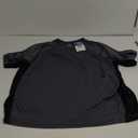 Kanu Surf Men's Short Sleeve UPF 50 Swim Shirt Rash Guard Sun Shirt (Regular & Extended Sizes) (3X, Charcoal/Black)