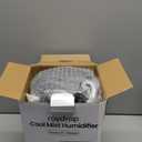 raydrop Humidifiers for Bedroom, Cool Mist Humidifiers for Babies, 1.70L Quiet Ultrasonic Humidifier, Space-Saving, Filterless, Auto Shut Off - (0.45 Gallon, US 110V) (1.7L Standard Black)