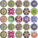 45 Pack Mini Fidget Spinner Fidget Toys Bulk,Party Favors Supplies Goodie Bag Stuffers Gifts for Kids Boys Girls Adults Anxiety ADHD Stress Relief,Carnival Treasure Box Sensory Toys Classroom Prizes