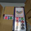 Valentines Day Gifts for Kids, 24 Pack Watercolor Paint Set with Paintbrush for Kids, Prizes Exchange Gifts Valentines Party Favors for Preschool Classroom School