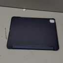 ProCase for iPad Pro 13 Inch Case M5 2025/ M4 2024, Smart Cover iPad Pro M5 M4 Case 13 Inch, Slim Stand Translucent Hard Shell Back, Supports Touch ID, Auto Wake/Sleep -Navy