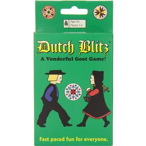 Dutch Blitz: The Original Fast Paced Card Game, Contains 160 Cards, Quick and Easy to Learn, Great Family Game, Fun for Everyone, for 2 to 4 Players, for Ages 8 and Up