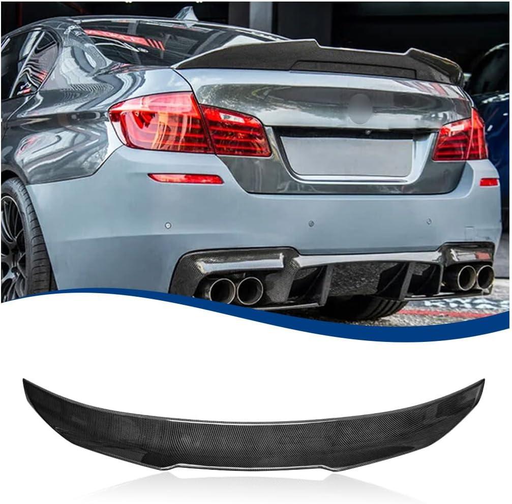 Rear Trunk Spoiler PSM-Style Compatible with 5 Series and M5 Sedan (F10 & F10 M5 10-16, Carbon Fiber Look)