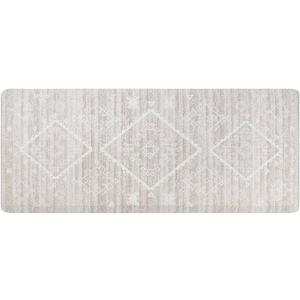 House of Noa Nama Standing Mat – Anti-Fatigue Kitchen Mats for Floor, Cushioned & Non-Slip Comfort Mat for Standing, Thick Foam Anti-Fatigue Mat for Kitchen & Workspaces, Ula Driftwood 30" x 72"