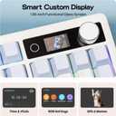 EPOMAKER TH108 V2 PRO Full Size Mechanical Keyboard with Screen&Knob